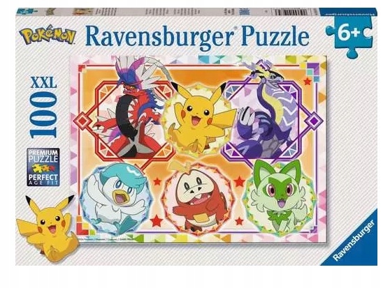 Ravensburger Puzzle 100 dielikov Pokémon Puzzle XXL 100 dielikov