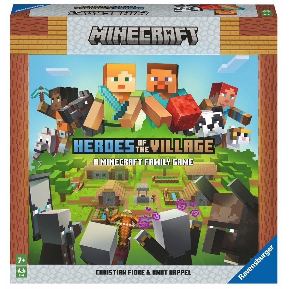 Spoločenská hra Minecraft pre deti: Zachráňte dedinku Ravensburger