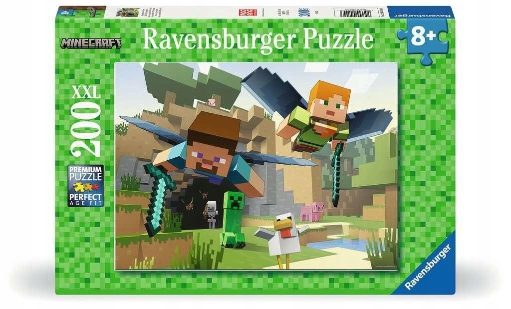 HÁDANKY XXL 200 MINECRAFT, RAVENSBURGER