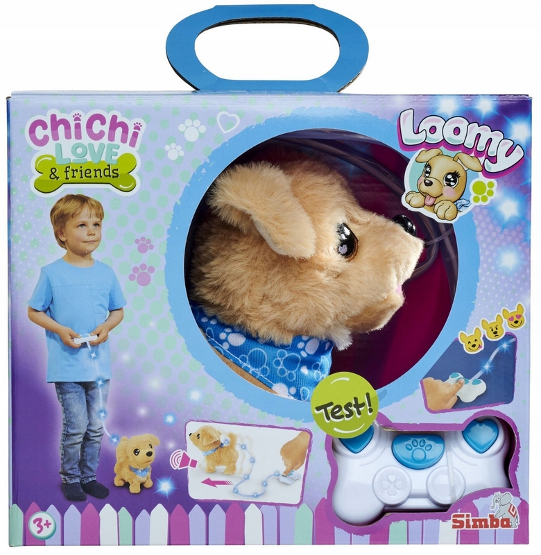 Hračka SIMBA Chi Chi Love Loomy zlatý retriever