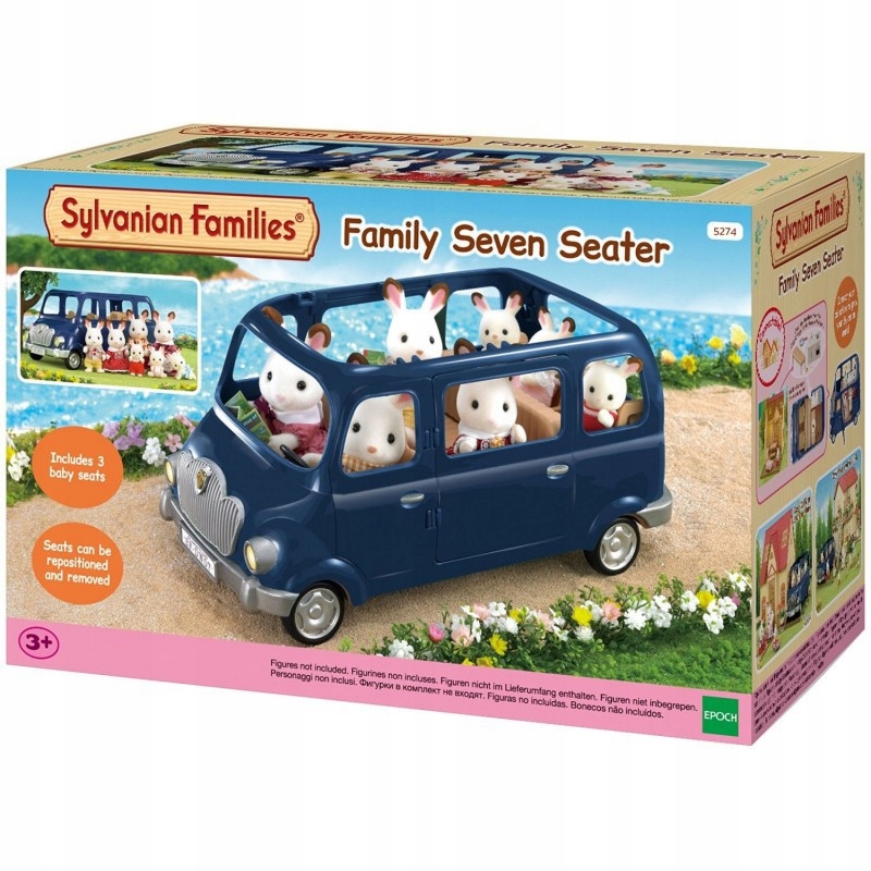 Sedemmiestny minivan Sylvanian Families Family 05274