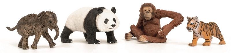 Štartovacia súprava Schleich 42736 Wild Life Asia