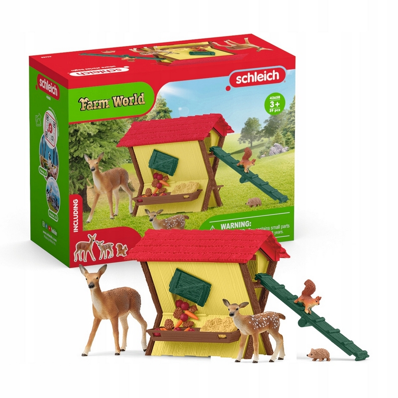 Schleich kŕmenie lesných zvierat 42658