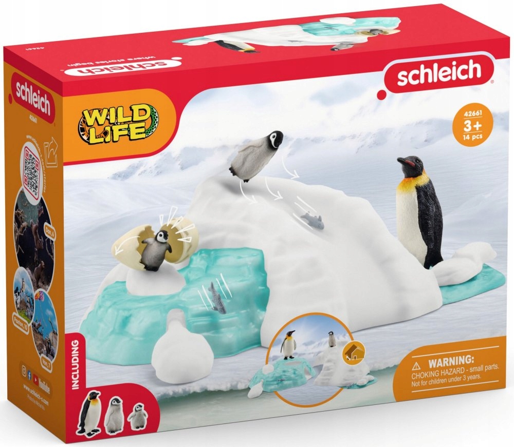 Schleich 42661 Rodinná zábava s tučniakmi