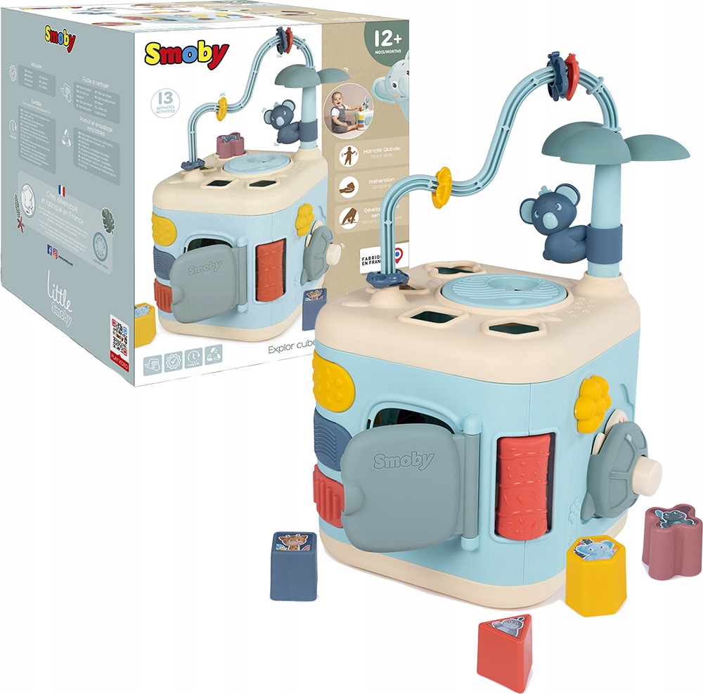Smoby Little Educational Cube Sorter Blocks