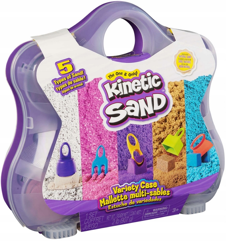 Sada kinetického piesku SPIN MASTER, 5 farieb, veľké balenie