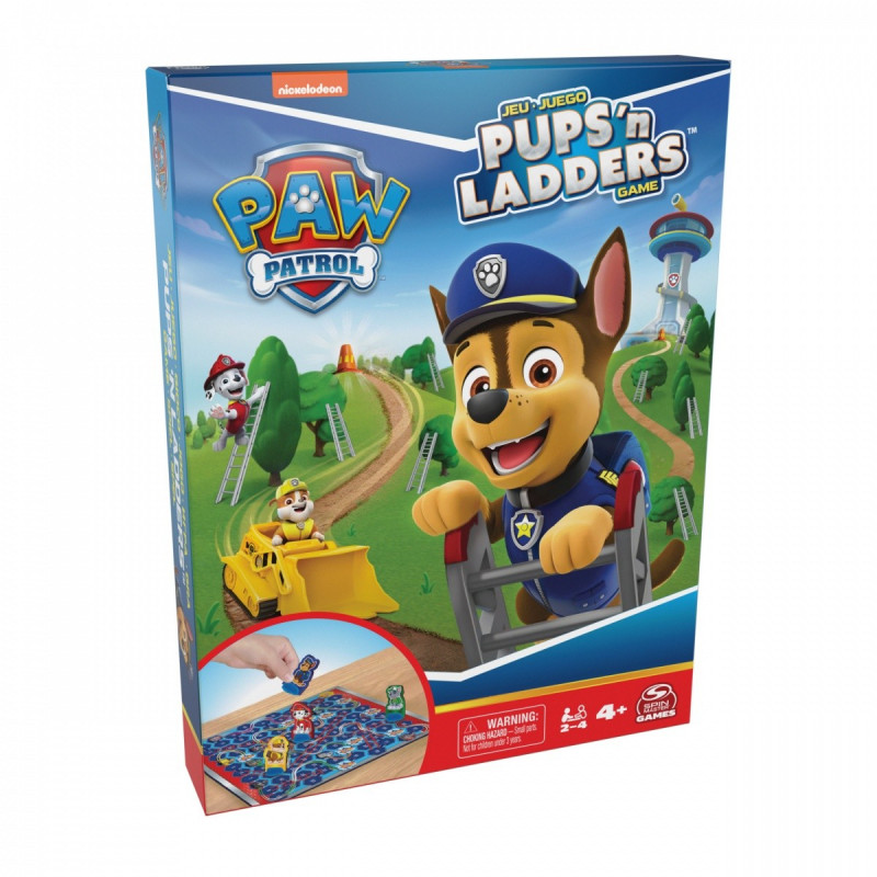 Spoločenská hra Paw Patrol Rebríky a šmykľavky Spin Master