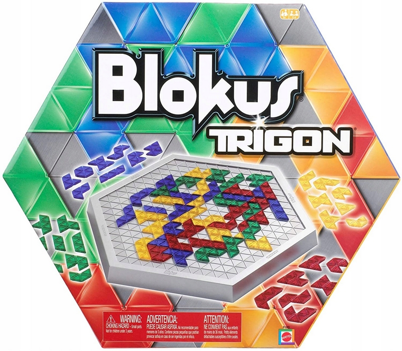 Spoločenská hra Blokus Trigon od Mattela