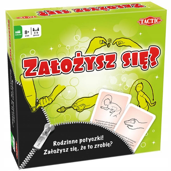 Spoločenská hra Wanna Bet? Tactic
