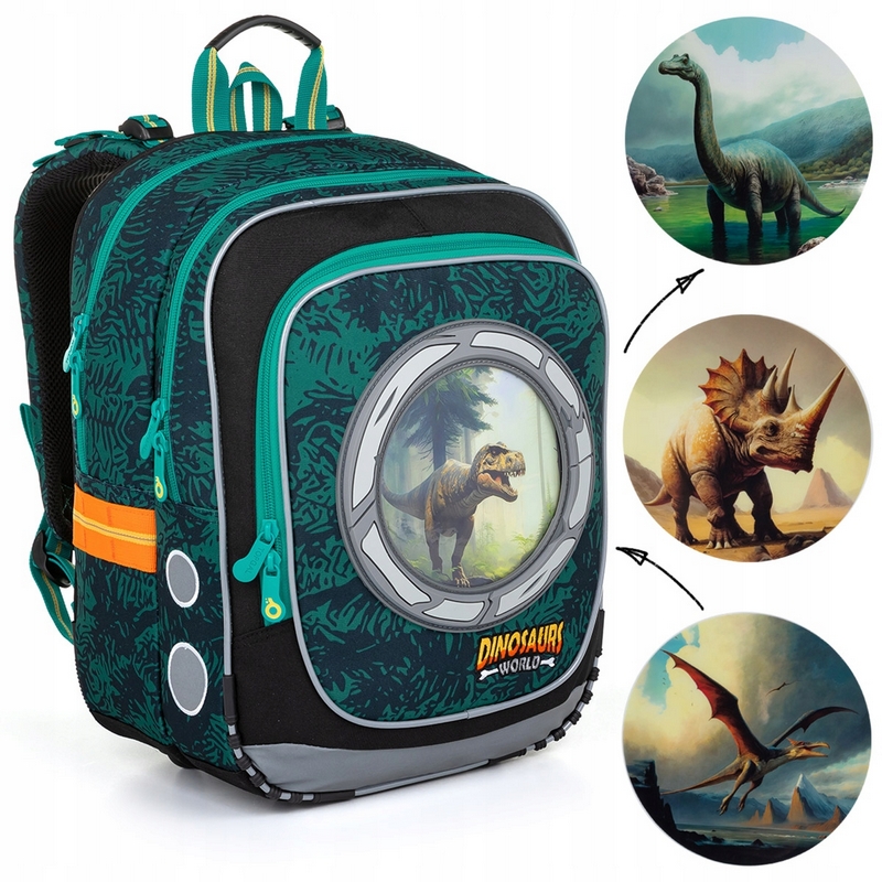 Školský batoh s dinosaurami Topgal ENDY 23039