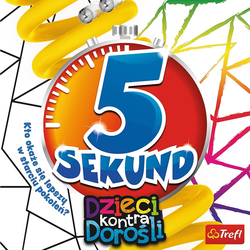 Spoločenská hra 5 sekúnd Deti vs. dospelí Trefl