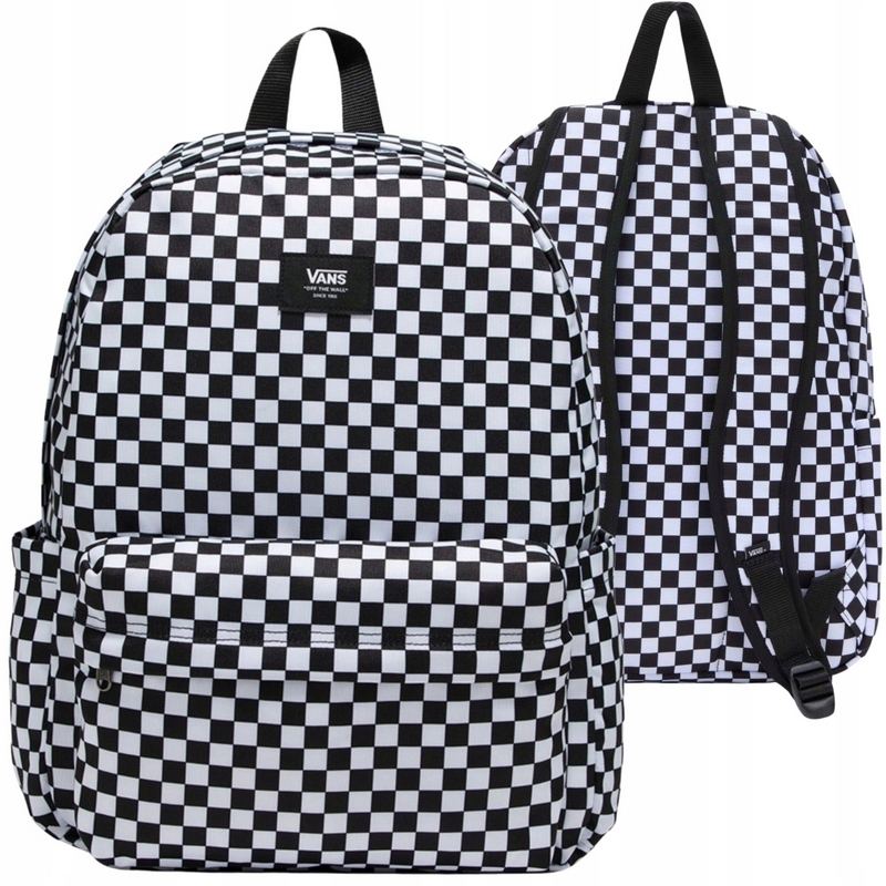 Funkčný mestský batoh Vans Old Skool Check s priestorom na laptop