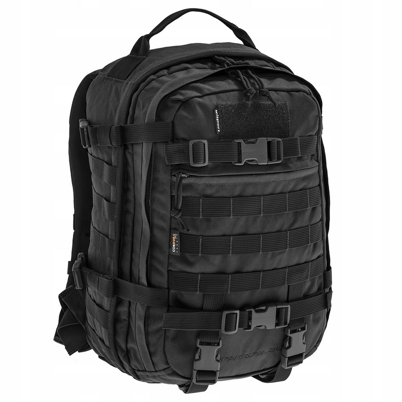 Wisport Sparrow II 30 l - Multifunkčný čierny taktický batoh
