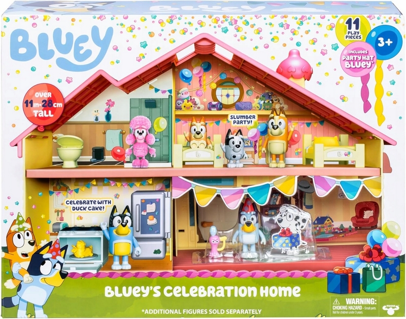Sada Moose Toys Blueyho oslavný domov