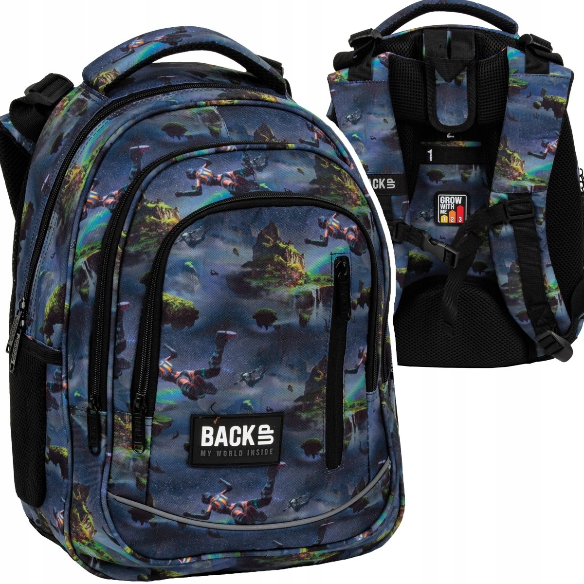Školský batoh BackUP 24L Fortnite BATTLE - Funkčnosť a štýl pre mladých študentov