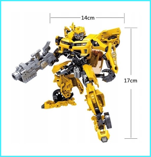 AUTO ROBOT TRANSFORMER 2 v 1 BUMBLEBEE 17 cm, KOVOVÝ