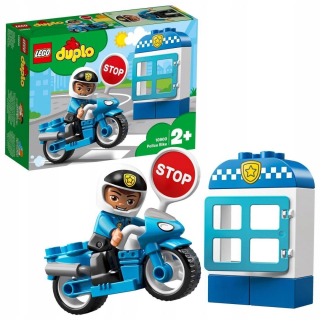 Stavebnica - 10900 LEGO Duplo Policajné motocykel