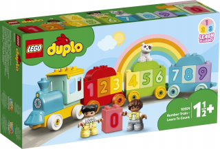 Stavebnica - 10954 LEGO Train cyferkami počítanie science