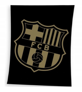 Prikrývka, prehozy na posteľ - 130x160 prikrývka Klub prikrývky FC Barcelona Barca 2101