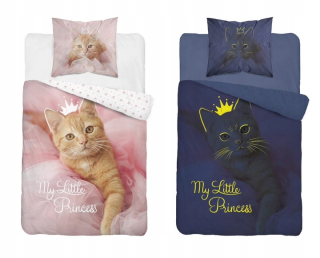 Detský set paplón, vankúš - 140x200 Glow Bedding Glow Glow Kitku Najlepšie 3859