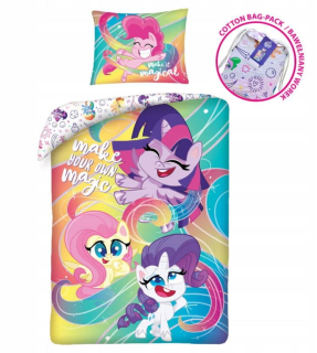 Detský set paplón, vankúš - 140x200 Bedding My Little Pony MLP Ponies 2005
