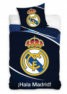 Detský set paplón, vankúš - 160x200 Club Bedding Real Madrid FC Madrid