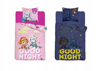 Detský set paplón, vankúš - 160x200 GLOWING BEDDING Psa Patrol pp14ddd