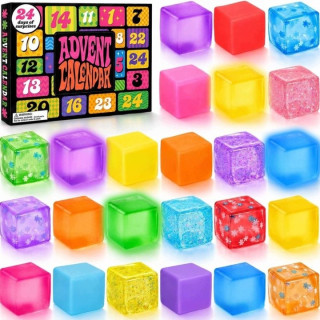 Dumpling Squishy adventný kalendár 2026 na 24 dní