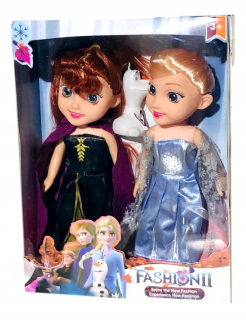 Frozen Elsa - 2 bábiky zo zeme Ice Elsa Anna Frozen Music Wa-Wa
