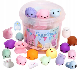 24 x Mochi squishy fidget pop it nung