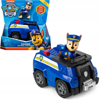 Paw Patrol - 259900 Dog Patrol Police Vehicle + Chas figúrka