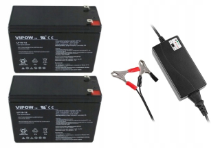 Elektrické autíčko pre deti - 2x gélová batéria 12V-10AH + nabíjačka