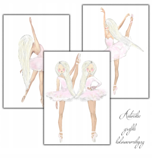 Obráz do detskej izby - Goki Muscker Ballerina pre šperky