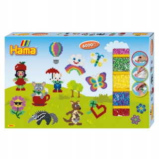 HAMA BEADS 3044 MIDI GIANT GIFT BOX SET 6000