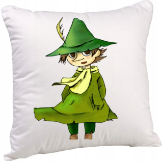 Detský vankúš - 3147 Moomin vankúš Włóczykij Ryjek 40x40 cm