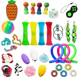 Súprava antistresových hračiek 35 KS Fidget Toys