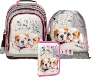 Školská taška, batoh - 3IN1 BACKPACK CUBER CASE S WY Sack Cleo a Frank Pieski