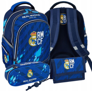 Školský batoh - 3in1 Portfólio prípadu v reálnom Madride.