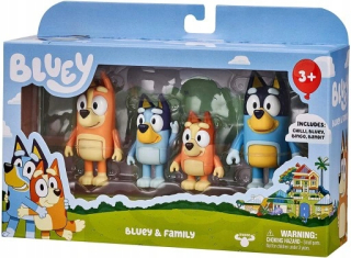Postavička - 4 ks. Funko Bluey a Family Action Figures