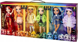 Bábika - 423249 Rainbow High Fashion Dolls 6-PK oblečenie