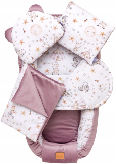 Hniezdo pre bábätko - Albero Mio Cocoon Baby Mouse W421