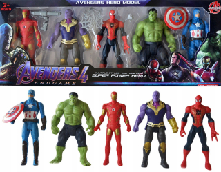 5 Avengers Hulk Thanos Figure Svieti