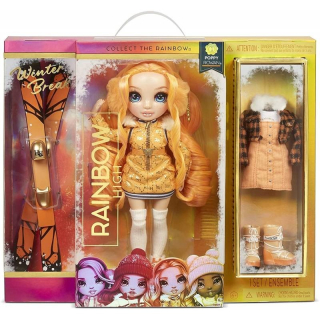 Bábika - 574767euc Rainbow High Winter Break Fashion Doll-