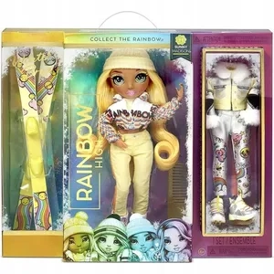 Bábika - 574774euc Rainbow High Winter Break Fashion Doll-