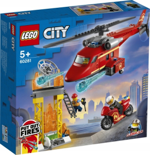 Stavebnica - 60281 Lego City Fire Service Helicopter Rescue