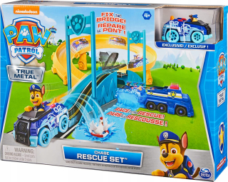 Paw Patrol  - 6060297 Záchranný Set Chase Tor + Vehicle