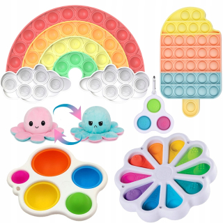 6ks Sensors Antistress Toy Fidget Toys