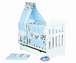 Detský set paplón, vankúš - BACKET BLOCKOVÝ Hasičský košík 160x200