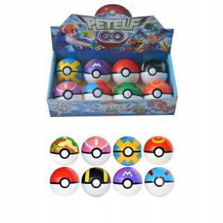 Pokémon - 8 KS POKEMON OBRAZ POKEBALOVÉ HRAČKY + OBRÁZOK 7cm