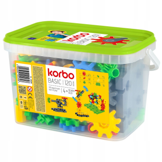 Stavebnica - ABC bloky korby BASIC 120 Moving ZARIADENIE